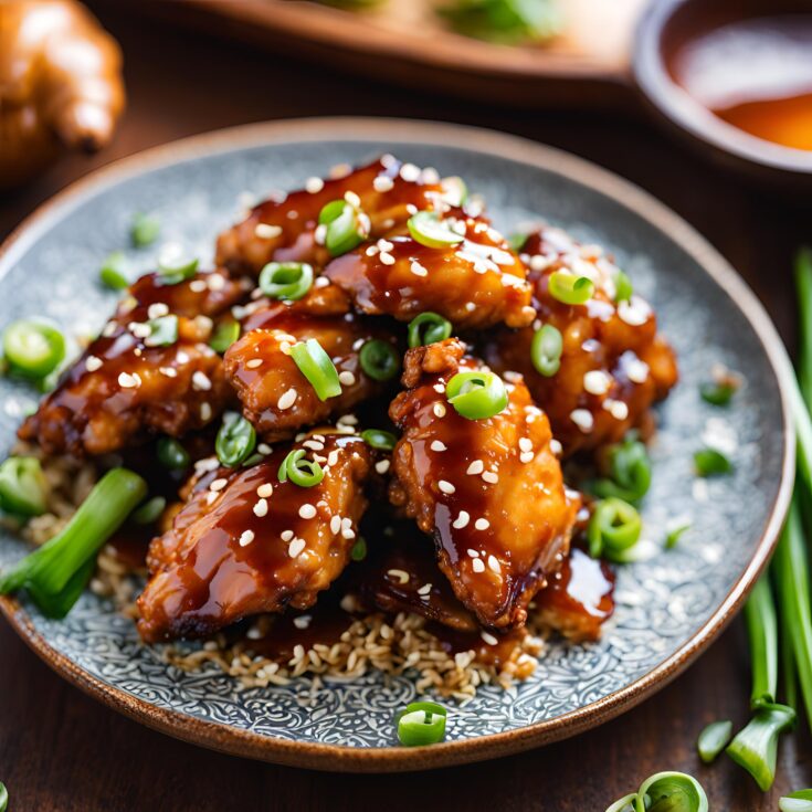 Crispy Chinese Honey Garlic Chicken Recipe