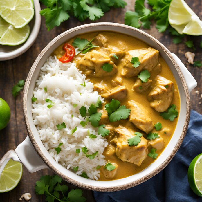 Crockpot Coconut Curry Chicken Recipe