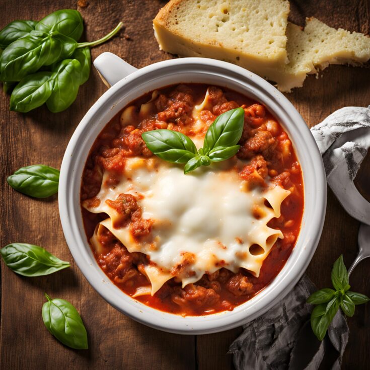 Crockpot Lasagna Soup Recipe