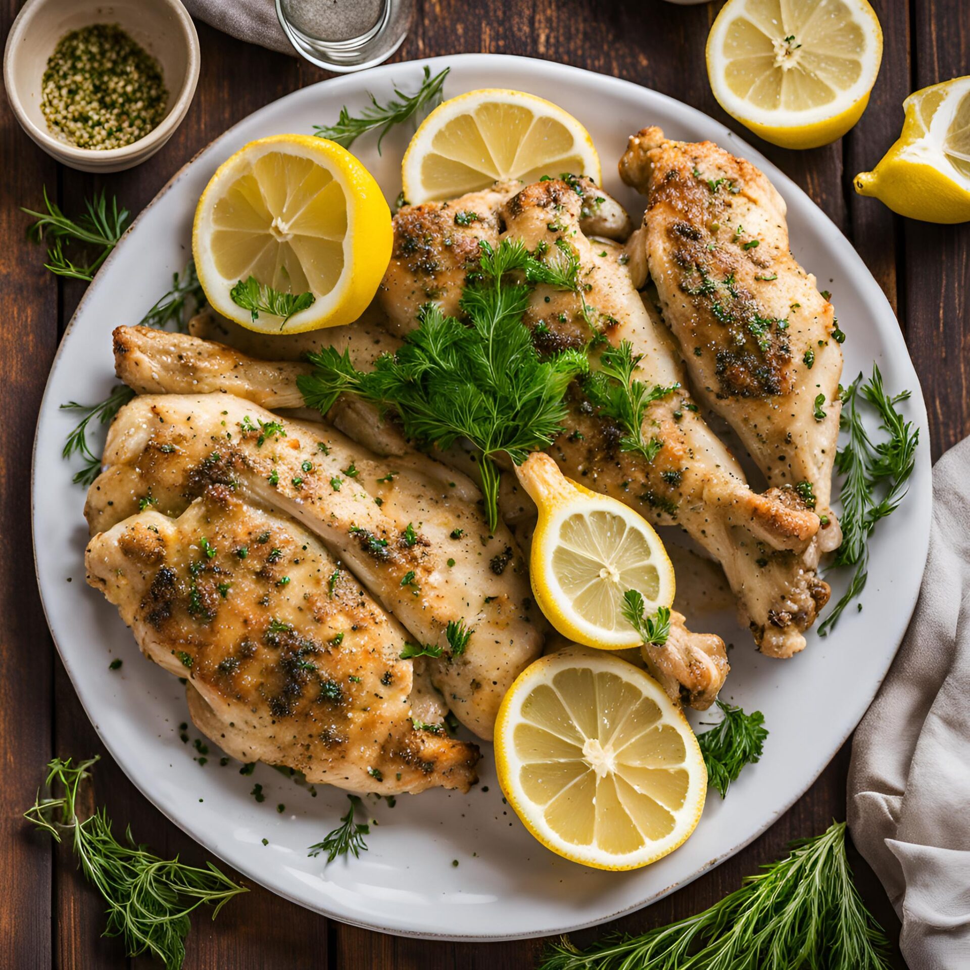 Easy Baked Garlic Lemon Pepper Chicken Recipe Cheff Recipes