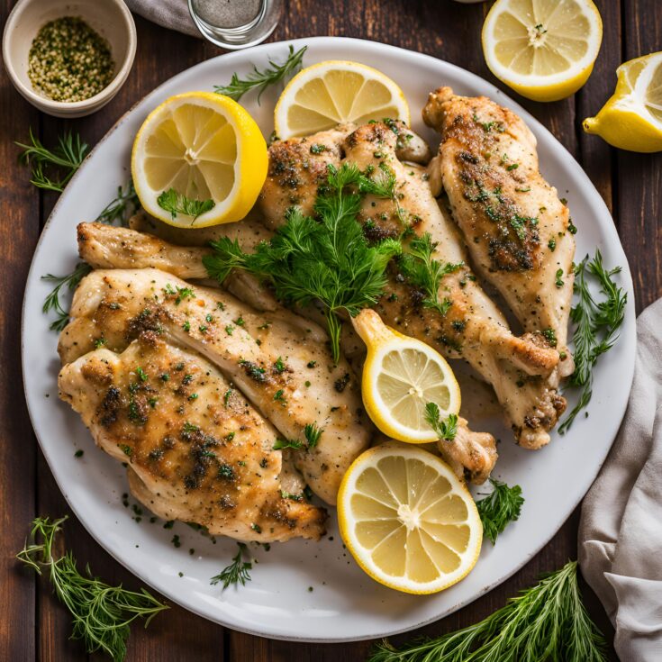 Easy Baked Garlic Lemon Pepper Chicken Recipe