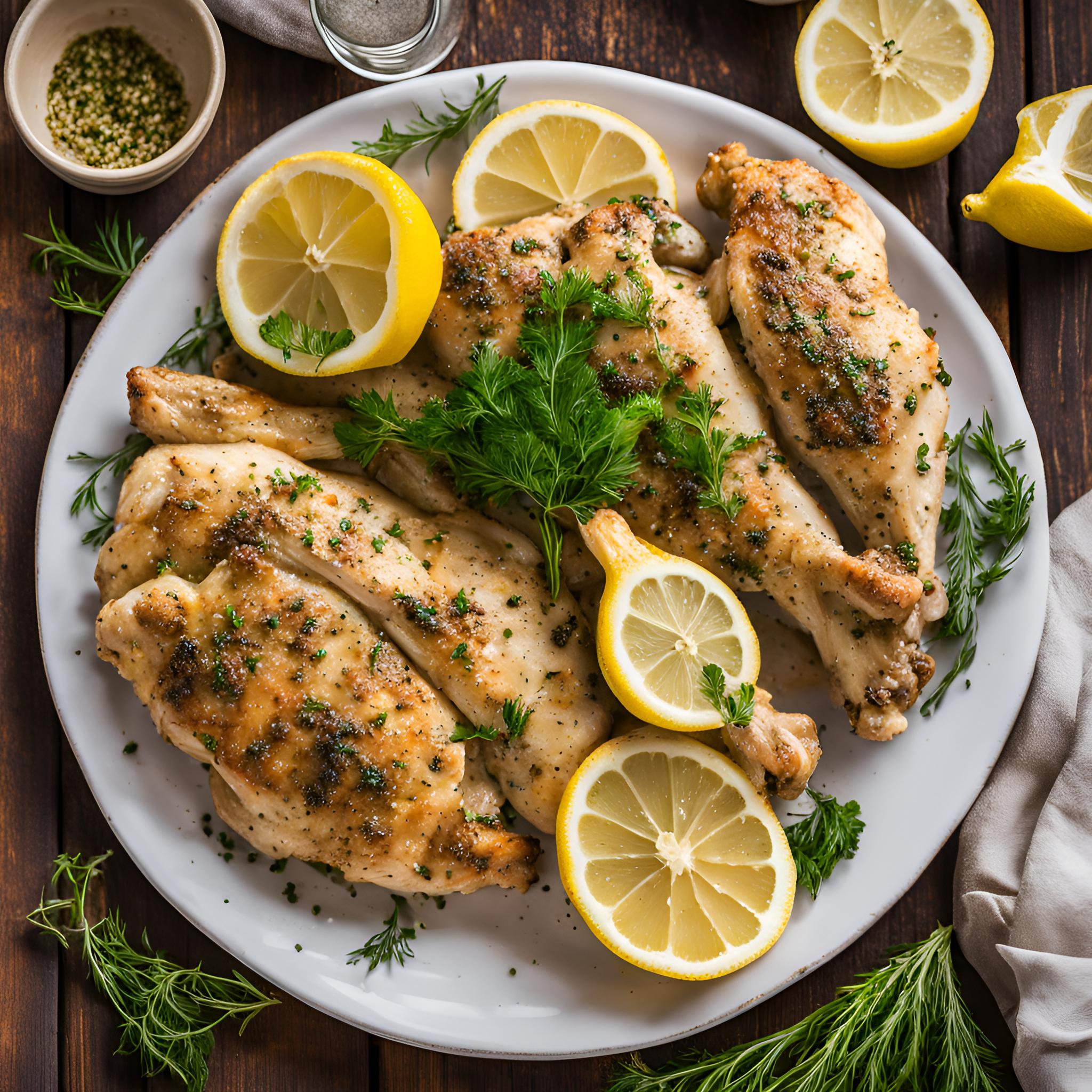 Easy Baked Garlic Lemon Pepper Chicken Recipe Cheff Recipes