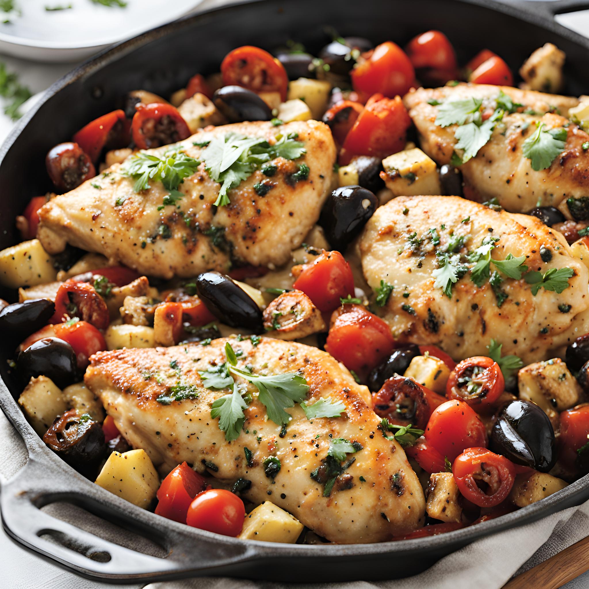 Easy Mediterranean Chicken Recipe | Cheff Recipes