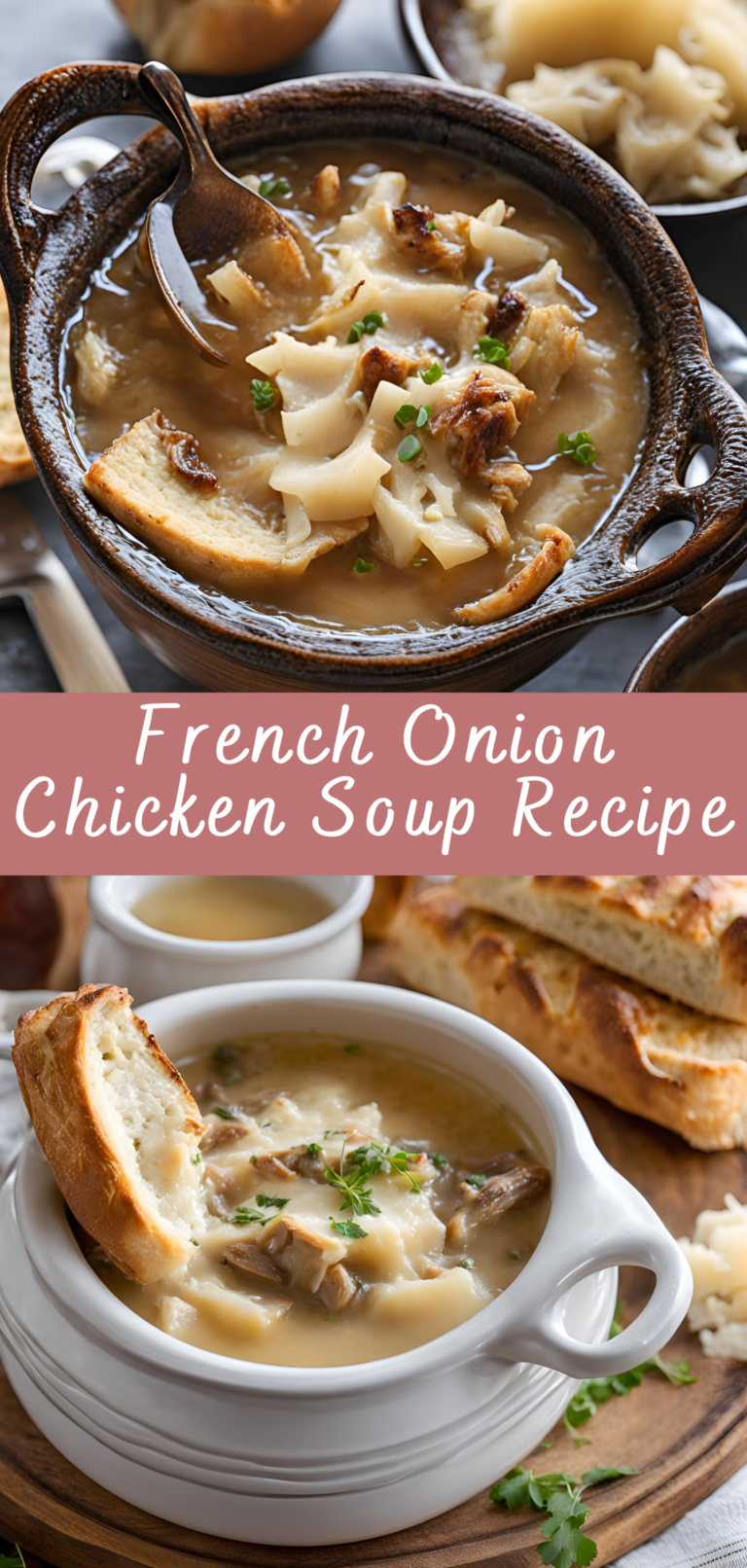 Classic Chicken Onion Soup