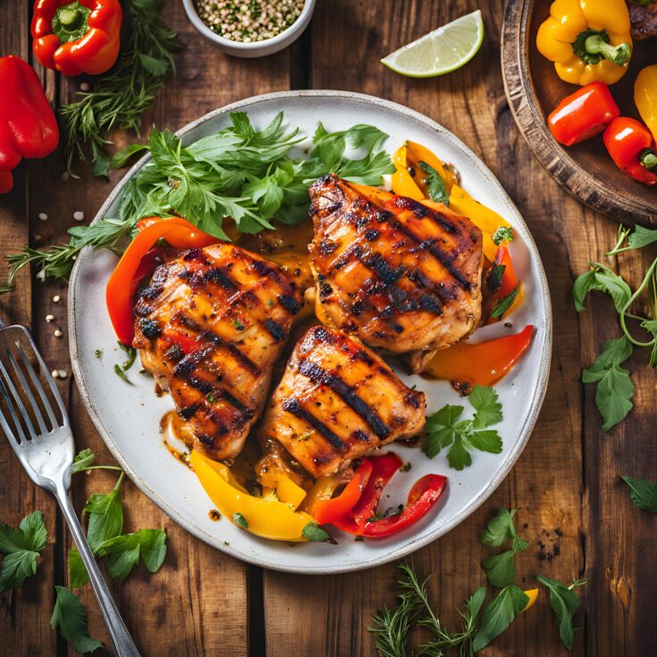 Grilled Sweet Cajun Chicken Recipe