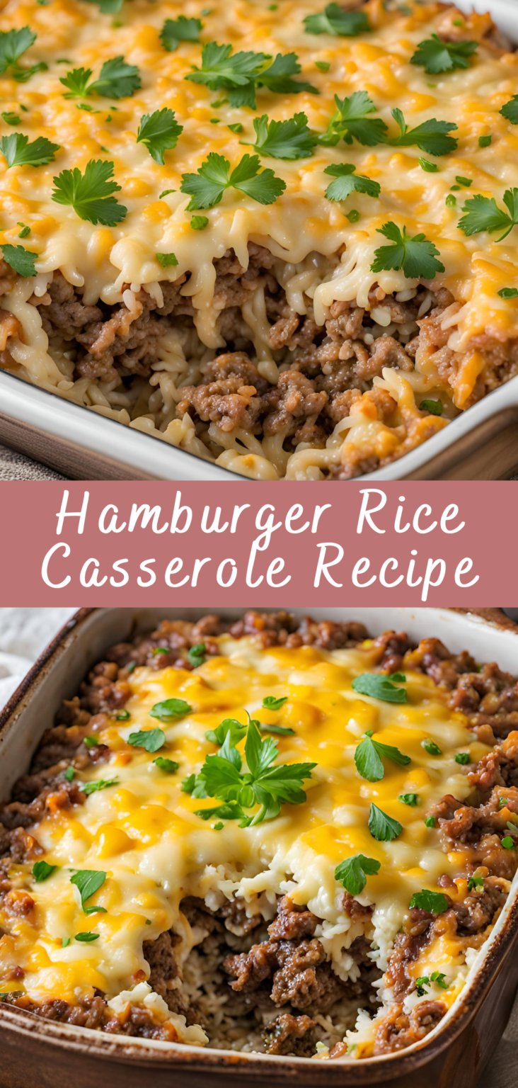 Hamberger Rice Hamburger Rice Casserole Recipe | Cheff Recipes
