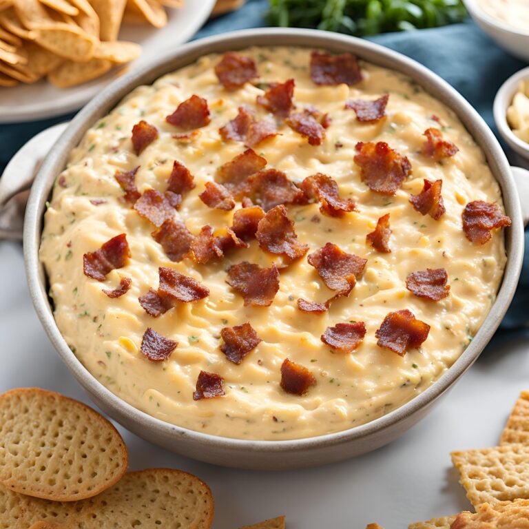 Hot Smoked Gouda Bacon Dip Recipe