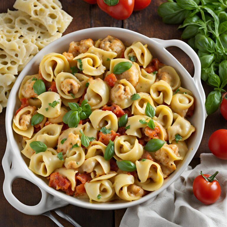 Italian Chicken Cheese Tortellini Recipe