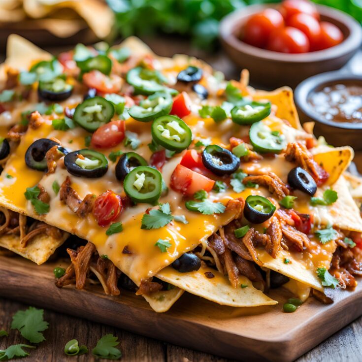 Loaded BBQ Chicken Nachos Recipe