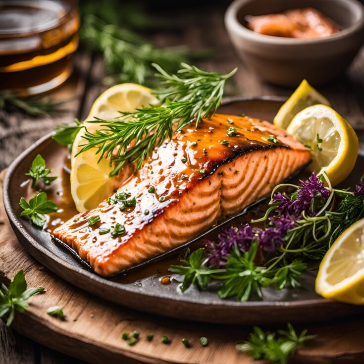 Maple Glazed Salmon Recipe