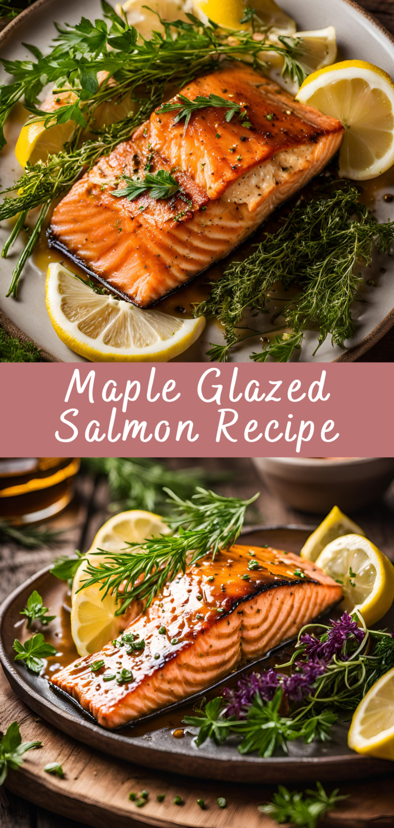 Maple Glazed Salmon Recipe | Cheff Recipes