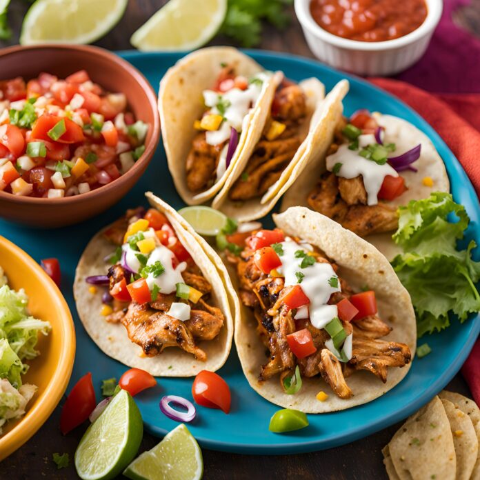 Mini Baked Chicken Tacos Recipe