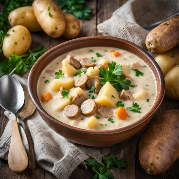 Potato and Sausage Chowder Recipe