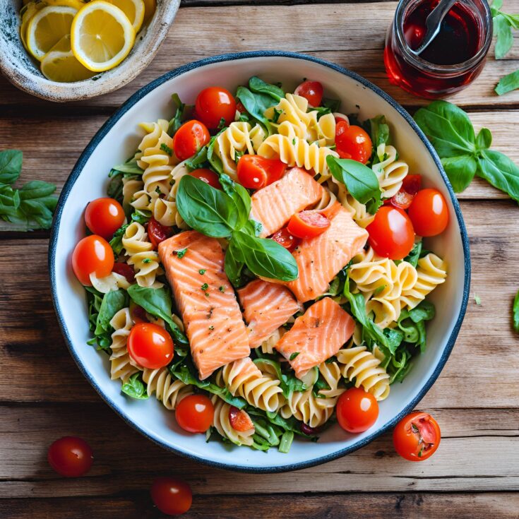 Salmon Pasta Salad Recipe