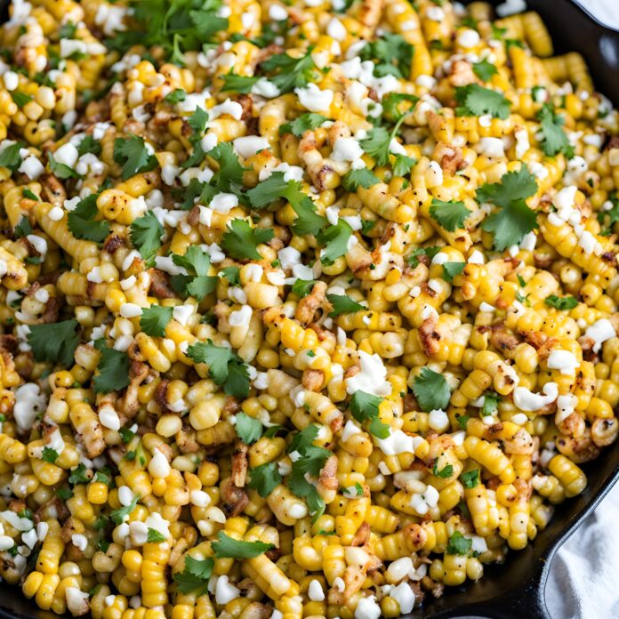 Skillet Mexican Street Corn Recipe