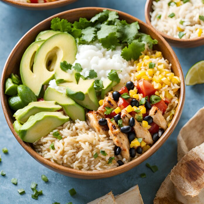 Southwest Chicken and Rice Bowls Recipe