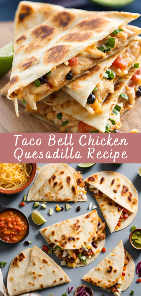 Taco Bell Chicken Quesadilla Recipe | Cheff Recipes