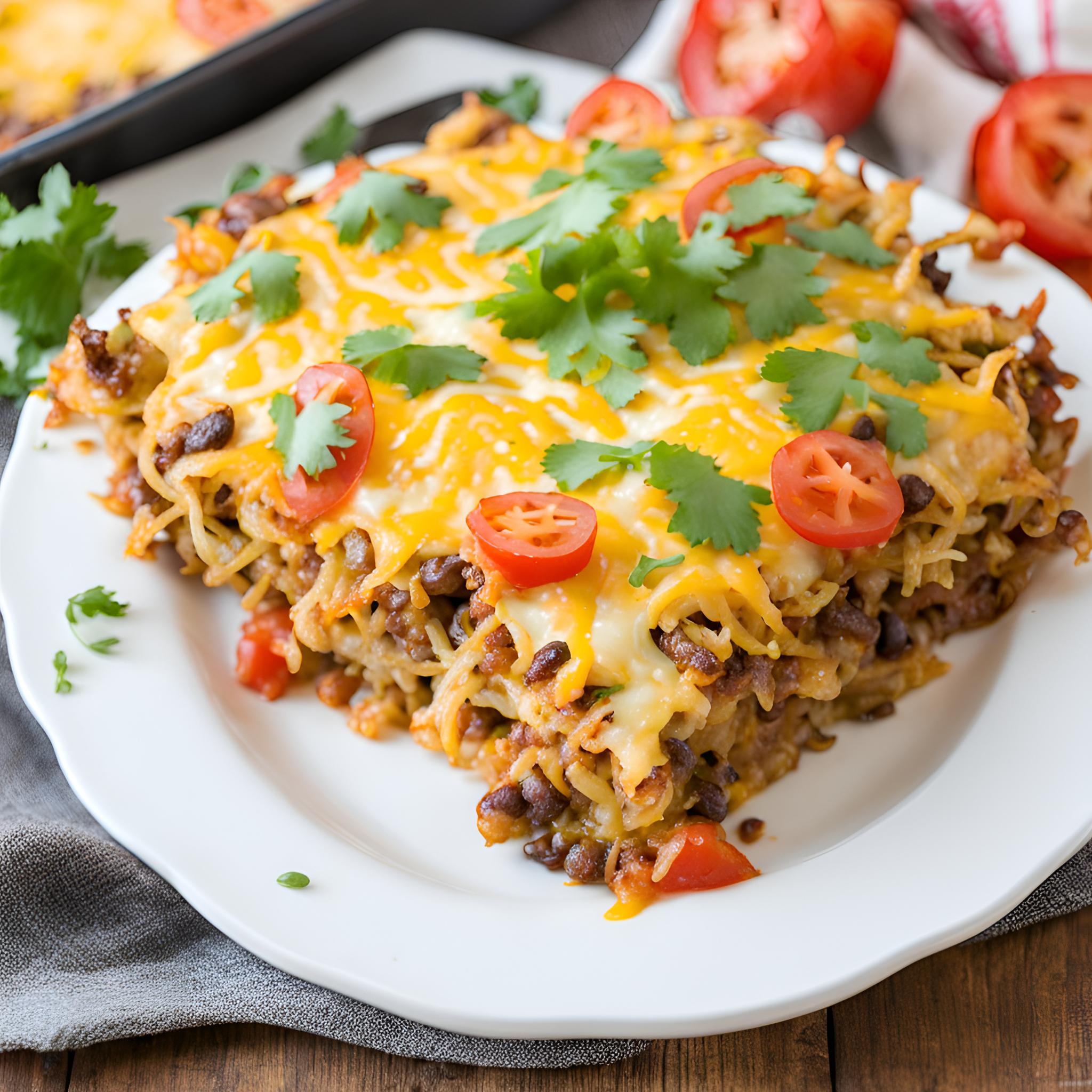 Taco Hashbrown Casserole Recipe