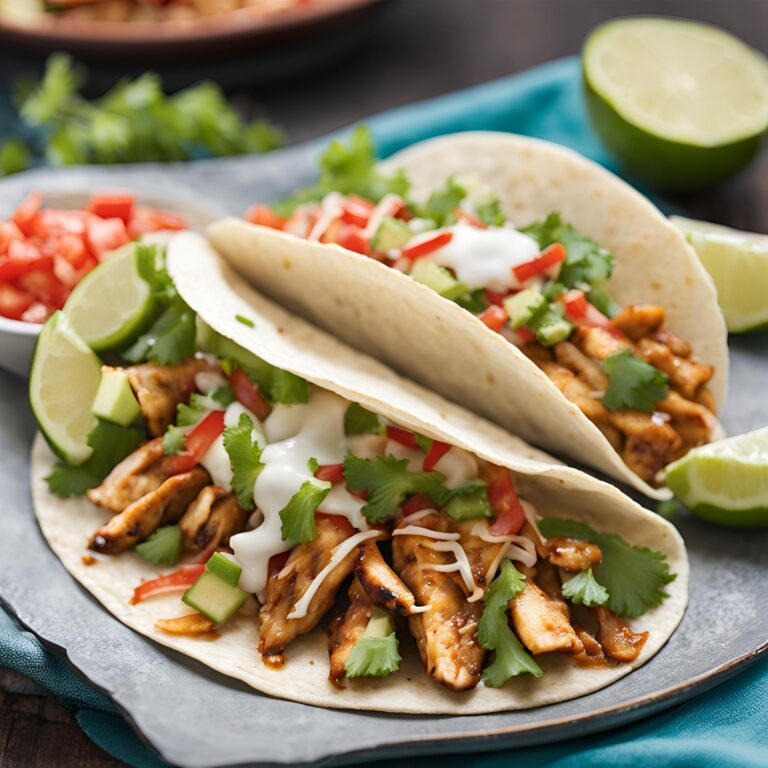 Teriyaki Chicken Tacos Recipe