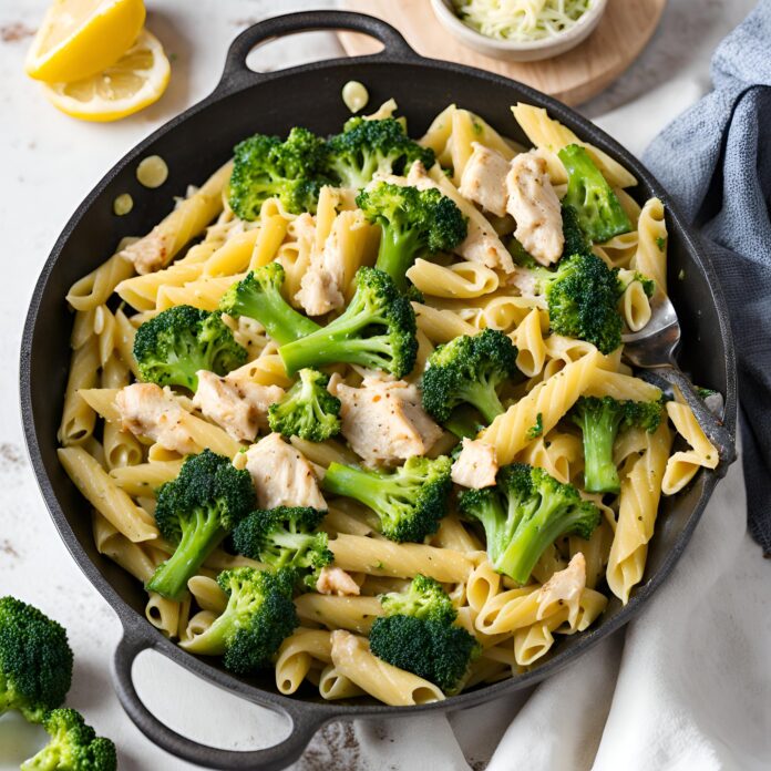 BEST Chicken and Broccoli Pasta Recipe