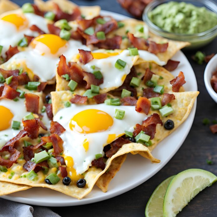 Bacon and Egg Breakfast Nachos Recipe