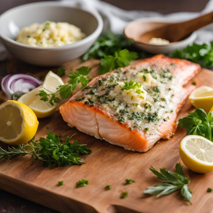 Baked Red Snapper with Lemon Herb Butter Recipe