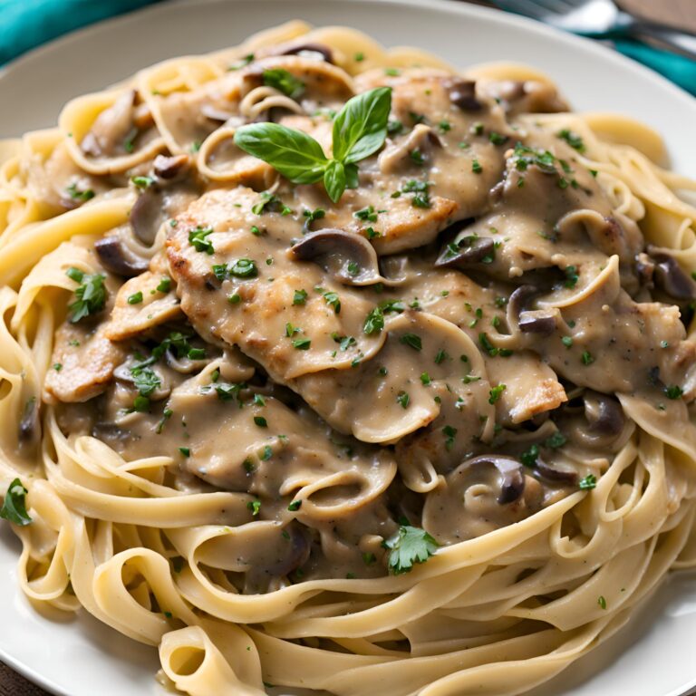 Best Chicken Marsala Fettuccine Recipe