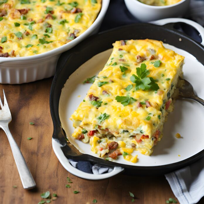 Breakfast Casserole Omelet Recipe