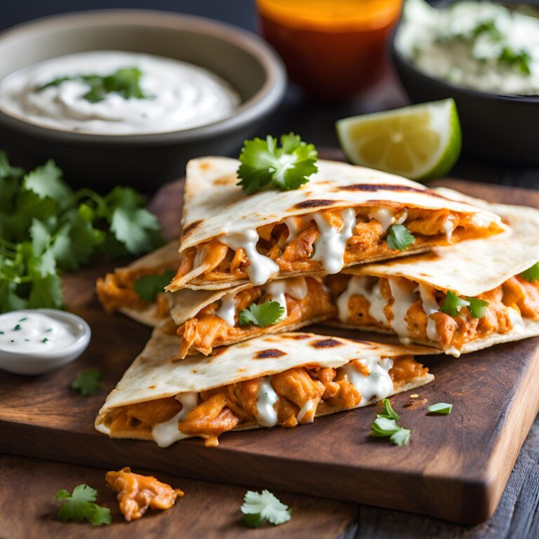 Buffalo Chicken Quesadilla Recipe