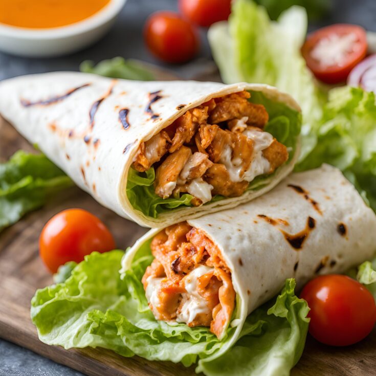 Buffalo Chicken Wraps Recipe