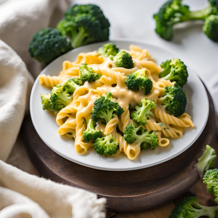  Cheesy Cheddar Broccoli Pasta Recipe