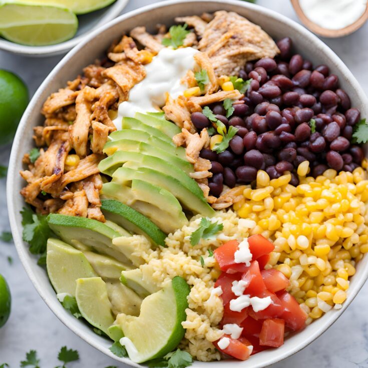 Chicken Burrito Bowls Recipe