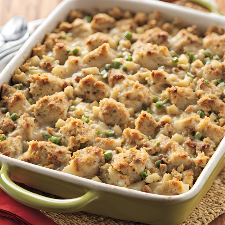 Chicken and Stuffing Bake Recipe