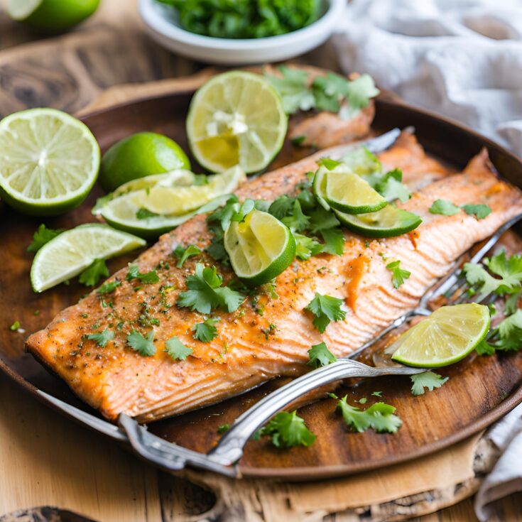 Chili Lime Baked Trout Recipe