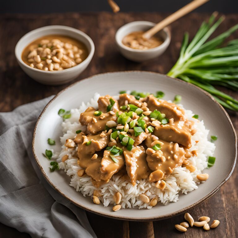 Chinese Peanut Butter Chicken Recipe