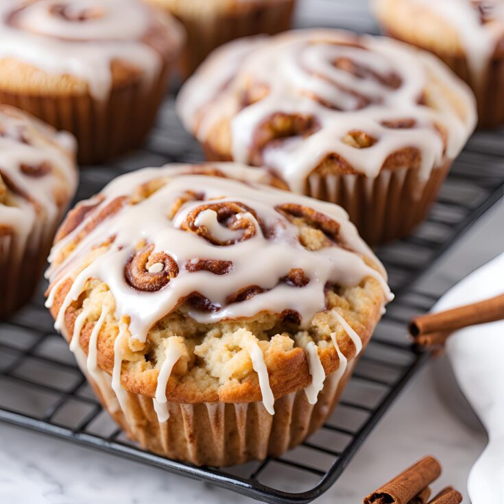 Cinnamon Roll Muffins Recipe