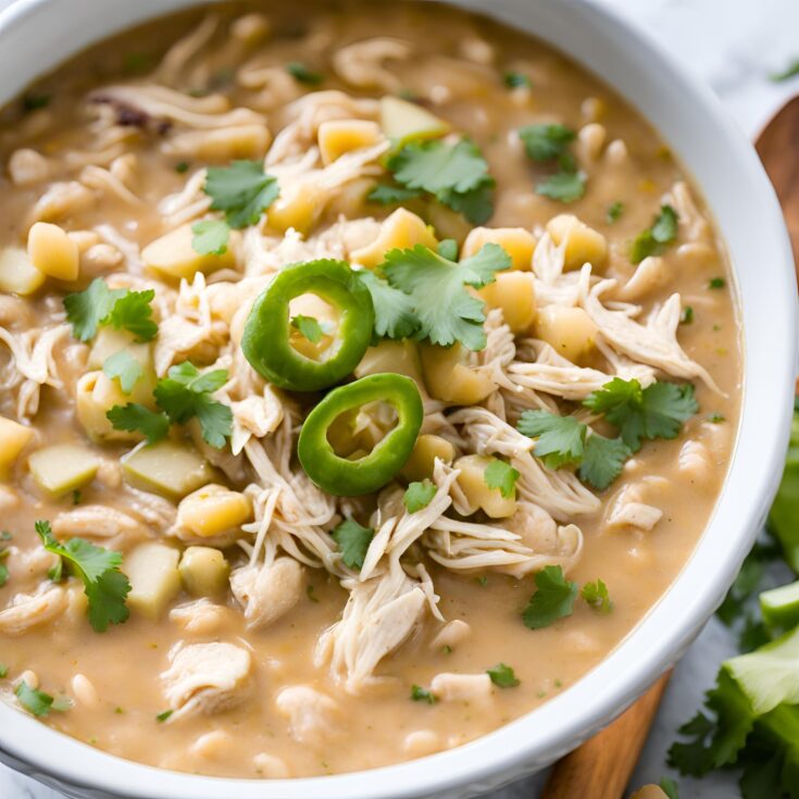 Crockpot White Chicken Chili Recipe