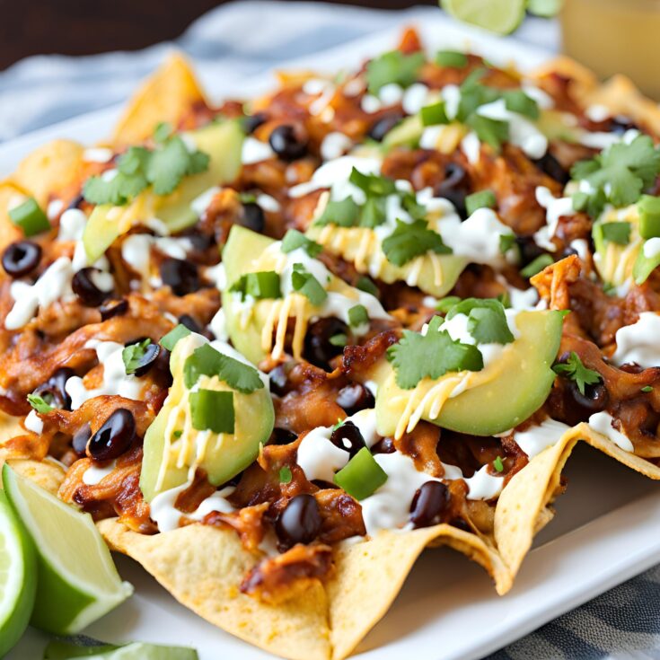 Easy BBQ Chicken Nachos Recipe