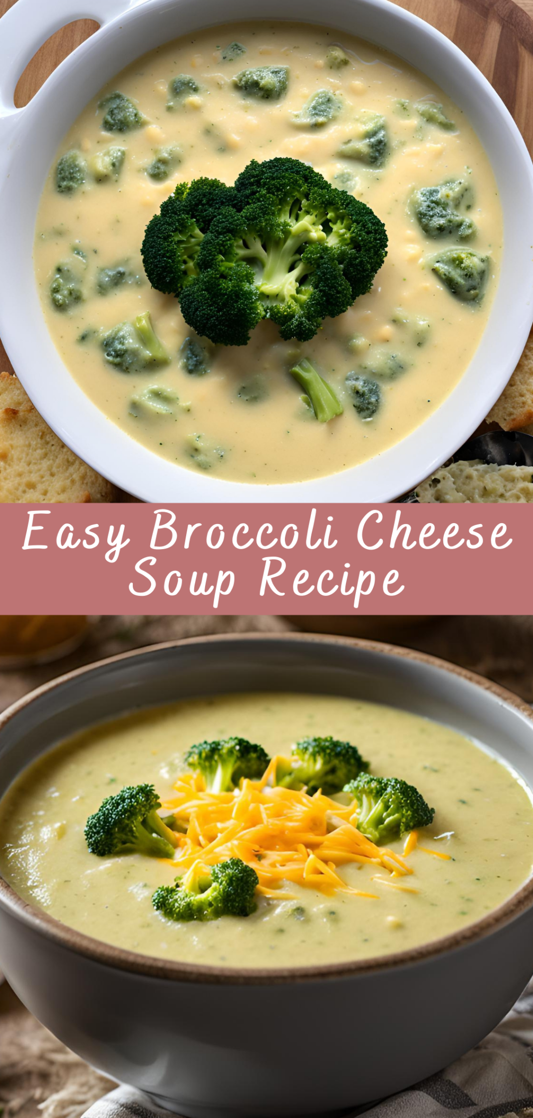 Easy Broccoli Cheese Soup Recipe | Cheff Recipes