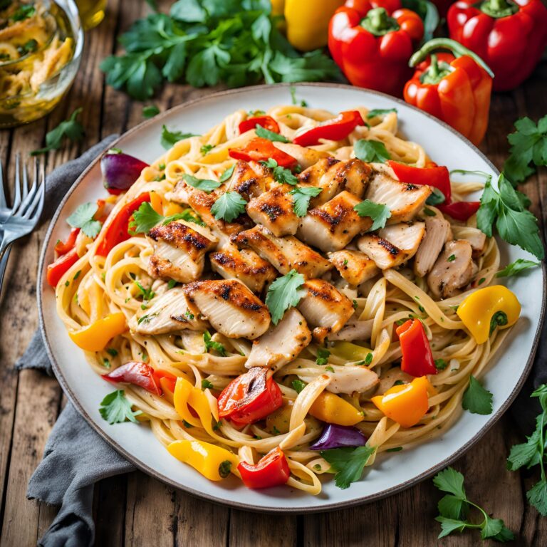 Easy Healthy Cajun Chicken Pasta Recipe