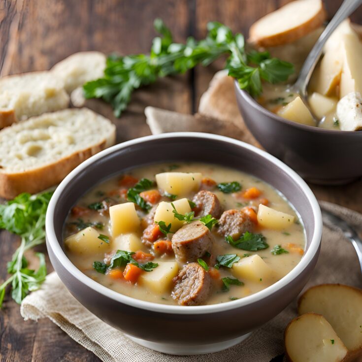 Easy Italian Sausage and Potato Soup Recipe