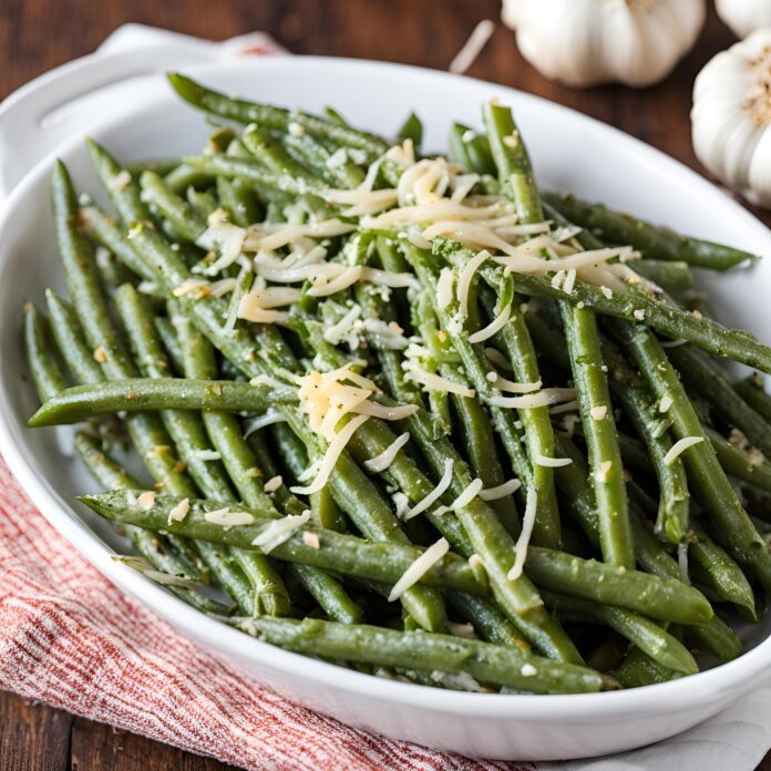 Garlic Parmesan Green Beans Recipe