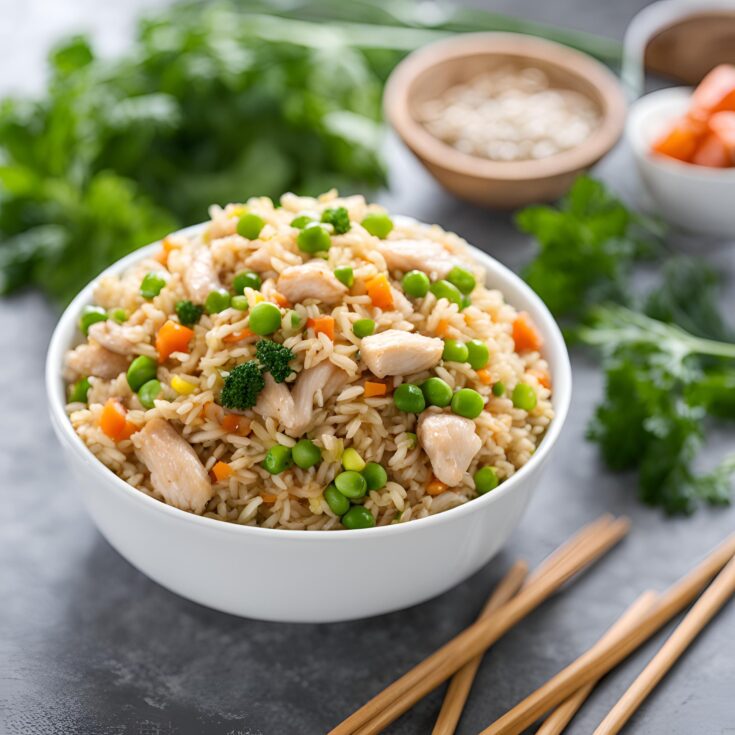 Healthy Chicken Fried Rice Recipe