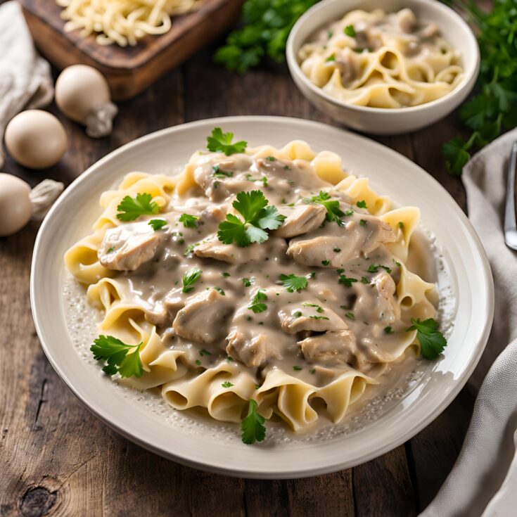 Homemade Chicken Stroganoff Recipe