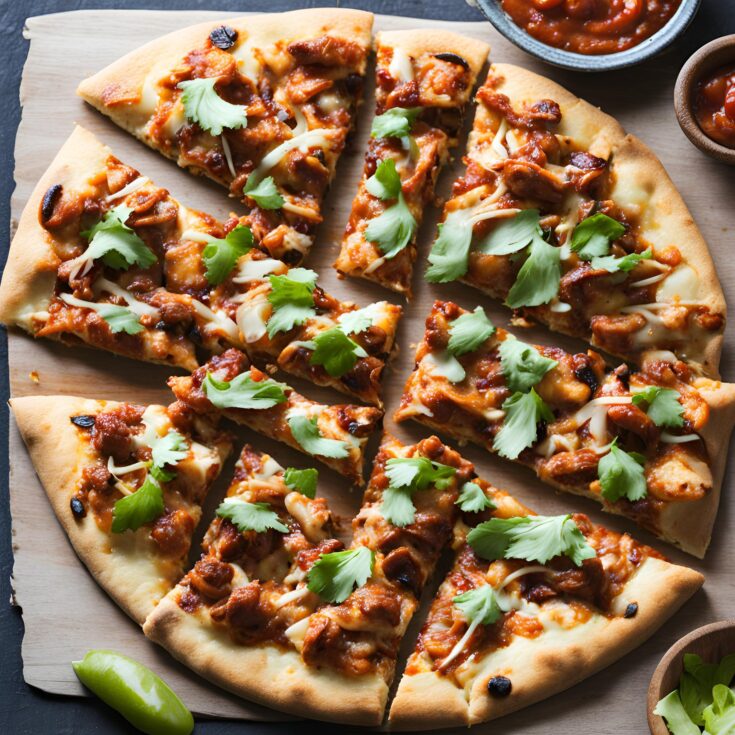 Homemade Chipotle BBQ Chicken Pizza Recipe