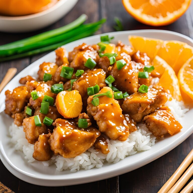 Homemade Orange Chicken Recipe