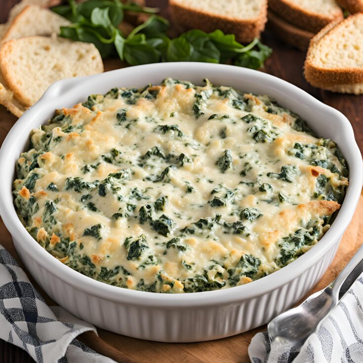 Homemade Spinach and Artichoke Dip Recipe