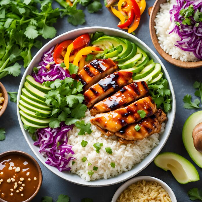 Honey Chipotle Chicken Bowls Recipe