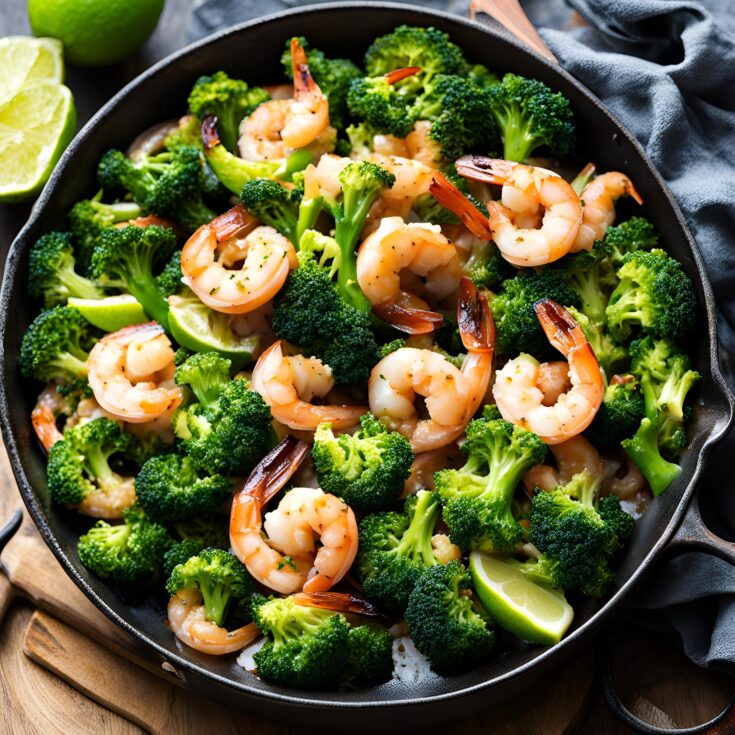 Honey Lime Shrimp and Broccoli Recipe