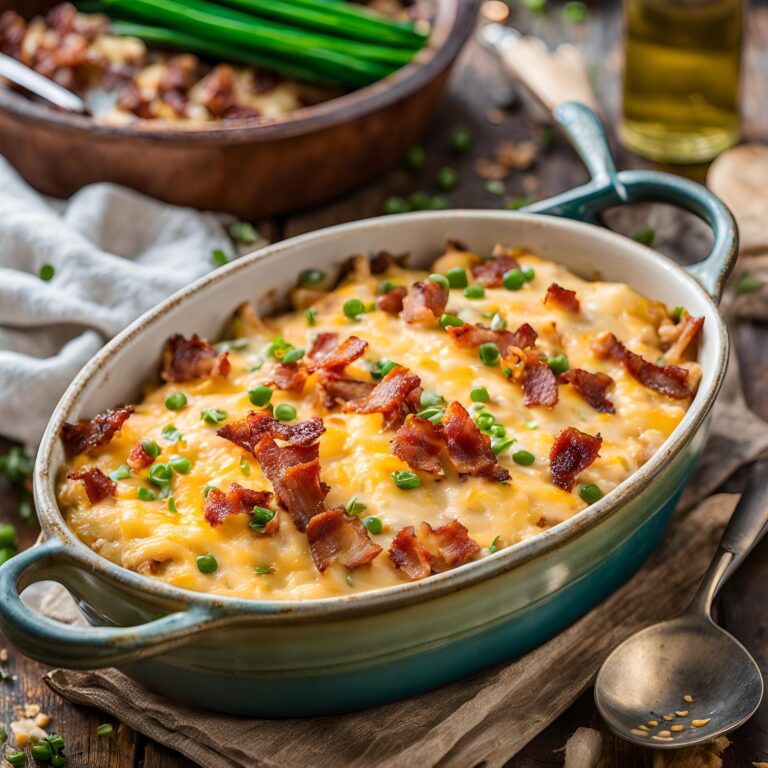 Loaded Potato Ranch Chicken Casserole Recipe